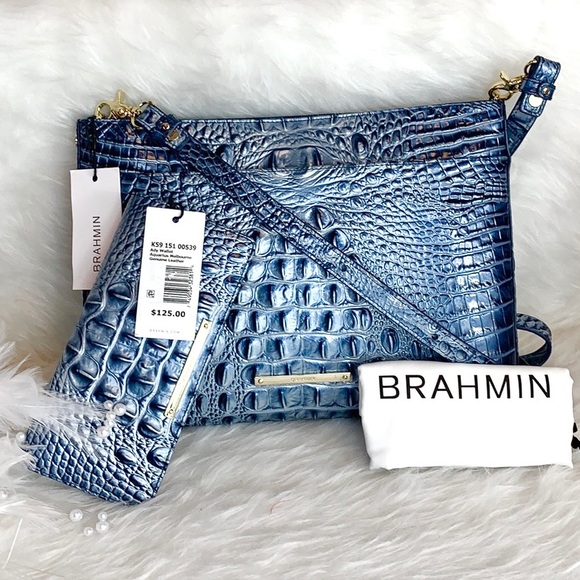 Brahmin Handbags - 💙New Brahmin💙 Set Remy Aquarius Melbourne